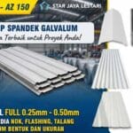 Distributor atap spandek galvalum Jakarta kualitas AZ100 AZ150 harga pabrik terbaru 2026