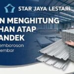 Cara menghitung kebutuhan atap spandek untuk konstruksi bangunan