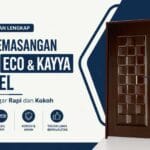 Panduan cara pemasangan pintu baja ECO dan Kayya dari JLSteel agar rapi dan kokoh.