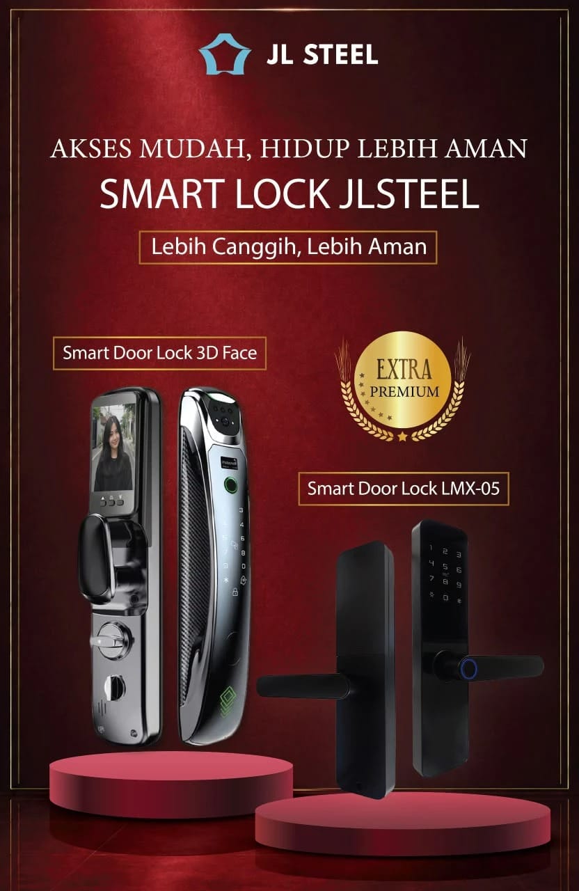 Smart Lock Handle Pintu Baja Maxgard